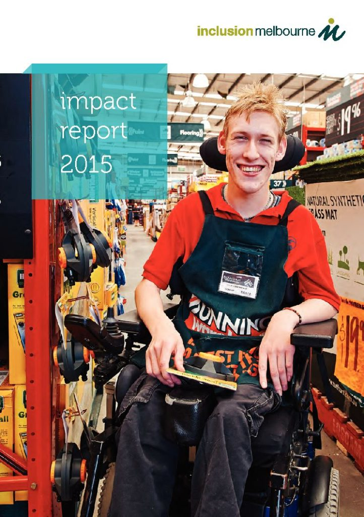 Inclusion Melbourne Impact Report 2014-15