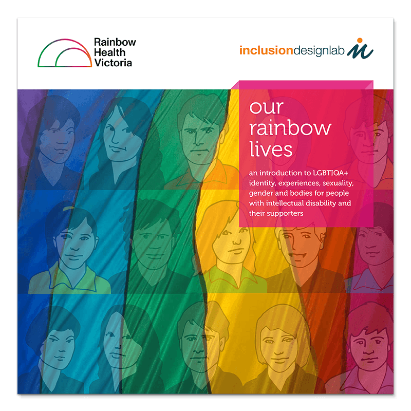 Our Rainbow Lives publication cover